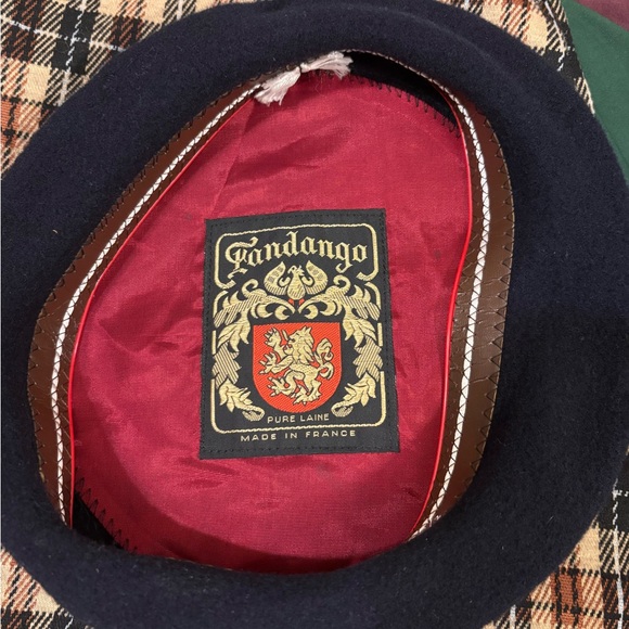 Fandango vintage wool beret. Made in France size 9.5 - Picture 2 of 3